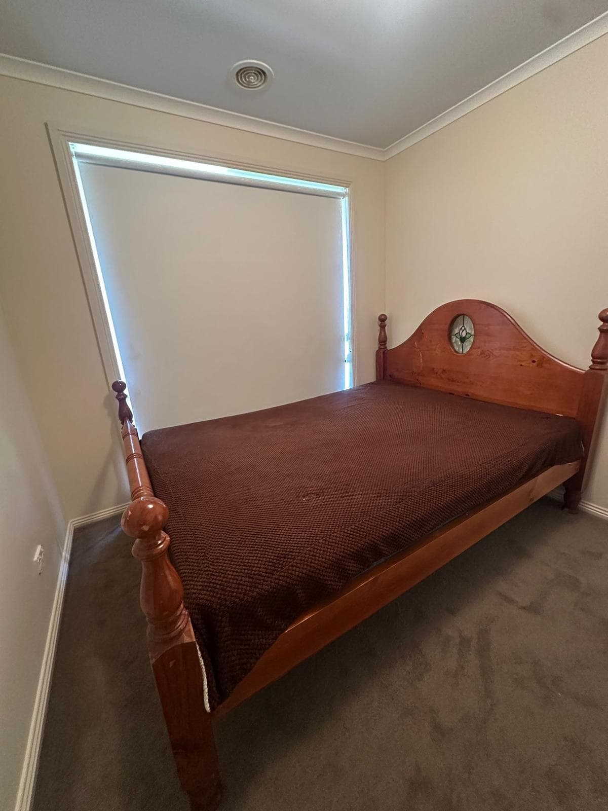 Fresh and clean bedroom space